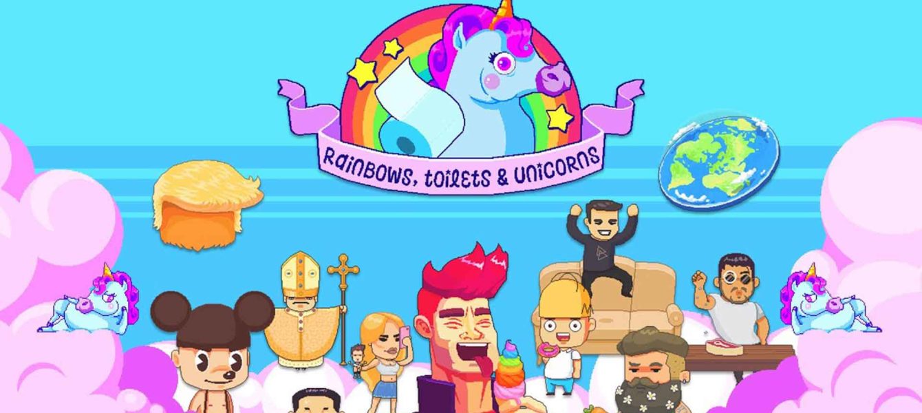 Агляд гульні Rainbows, Toilets & Unicorns