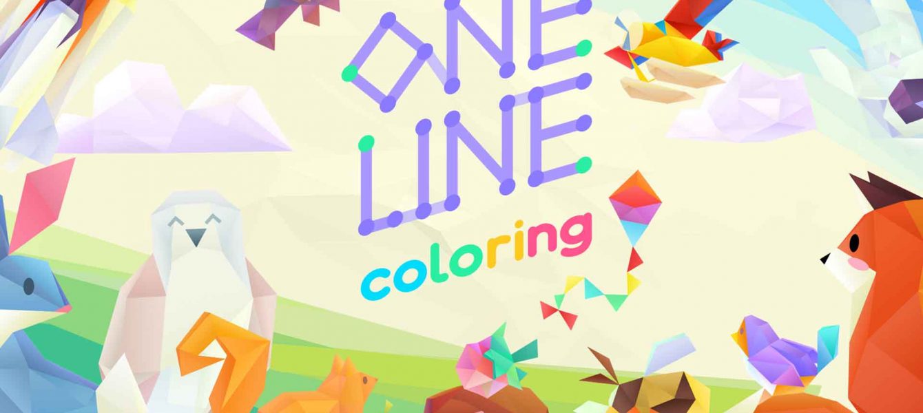 Агляд гульні One Line Coloring