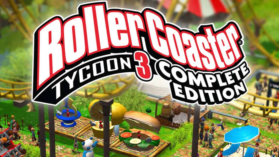 Агляд гульні RollerCoaster Tycoon 3