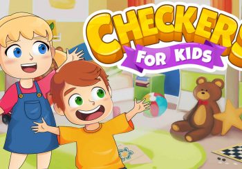 Агляд гульні Checkers for Kids