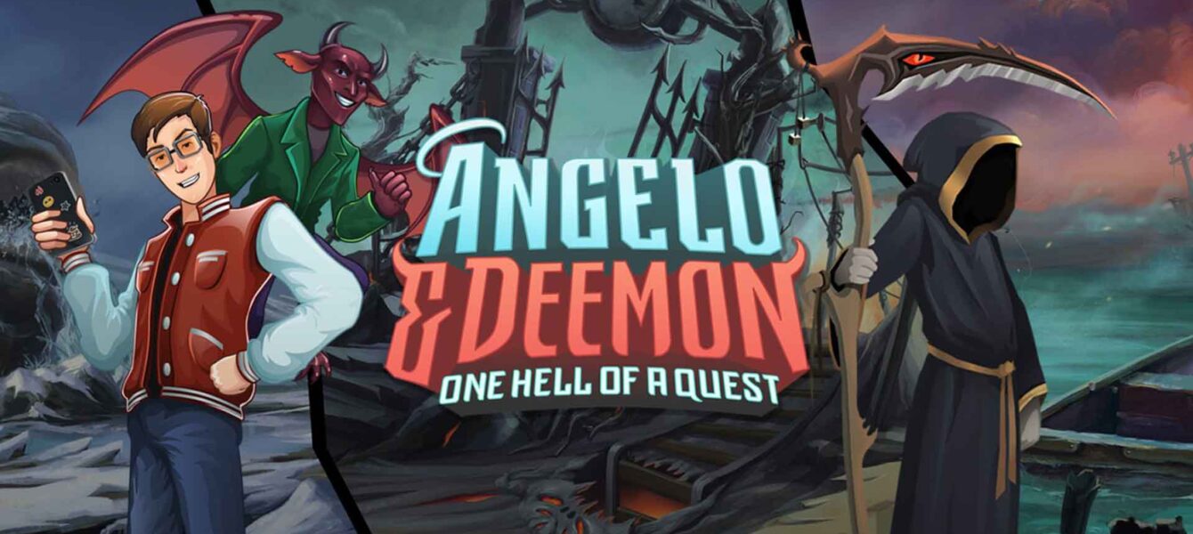 Агляд гульні Angelo and Deemon: One Hell of a Quest